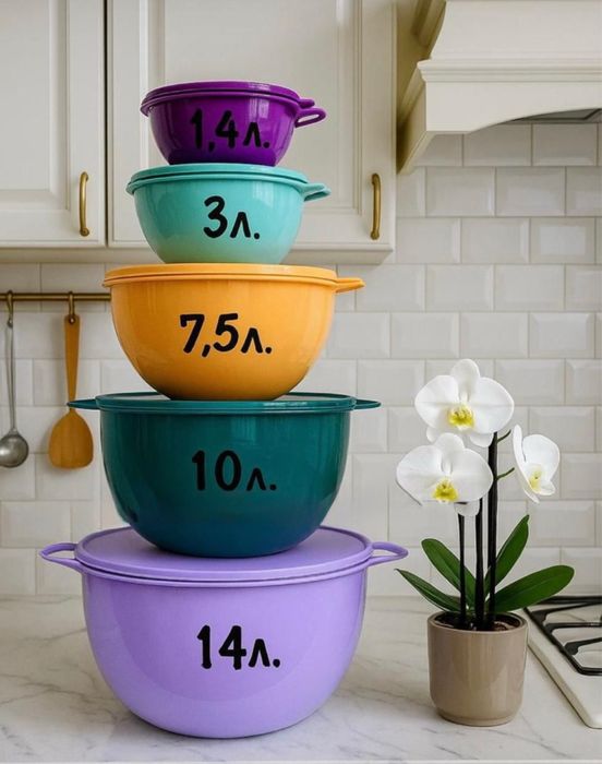 Набор чаш “Милиан” от Tupperware