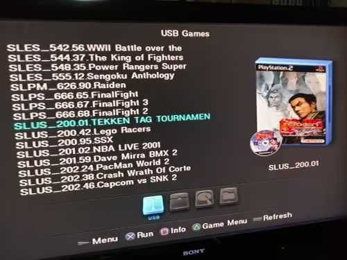 playstation 2 fmcb +64 gb o'yinlar garantiya
