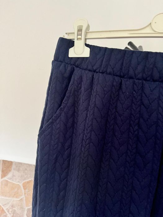Pantaloni dama pentru acasă bleumarin