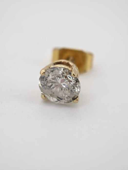 Cercel 14k diamant natural 0.65ct