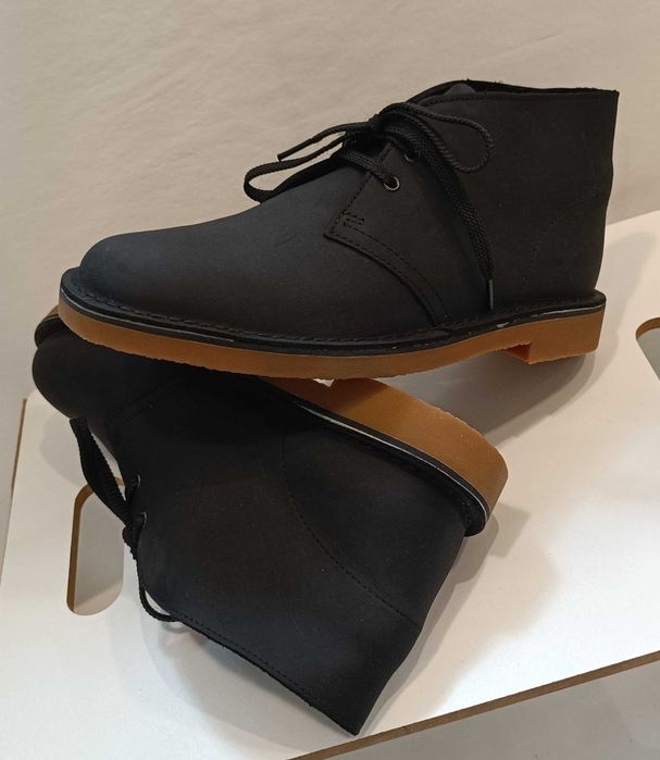 Ghete chukka 40 premium Clarks NOI piele naturala moale