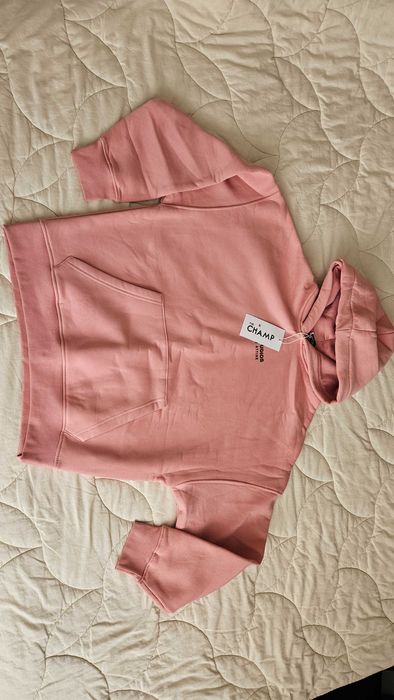 Дамска ватиран суитшърт, The Champ STUDIOS, розов