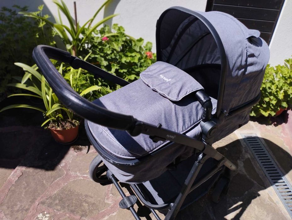Бебешка количка 3в1 mybaby от Австрия (много запазена)