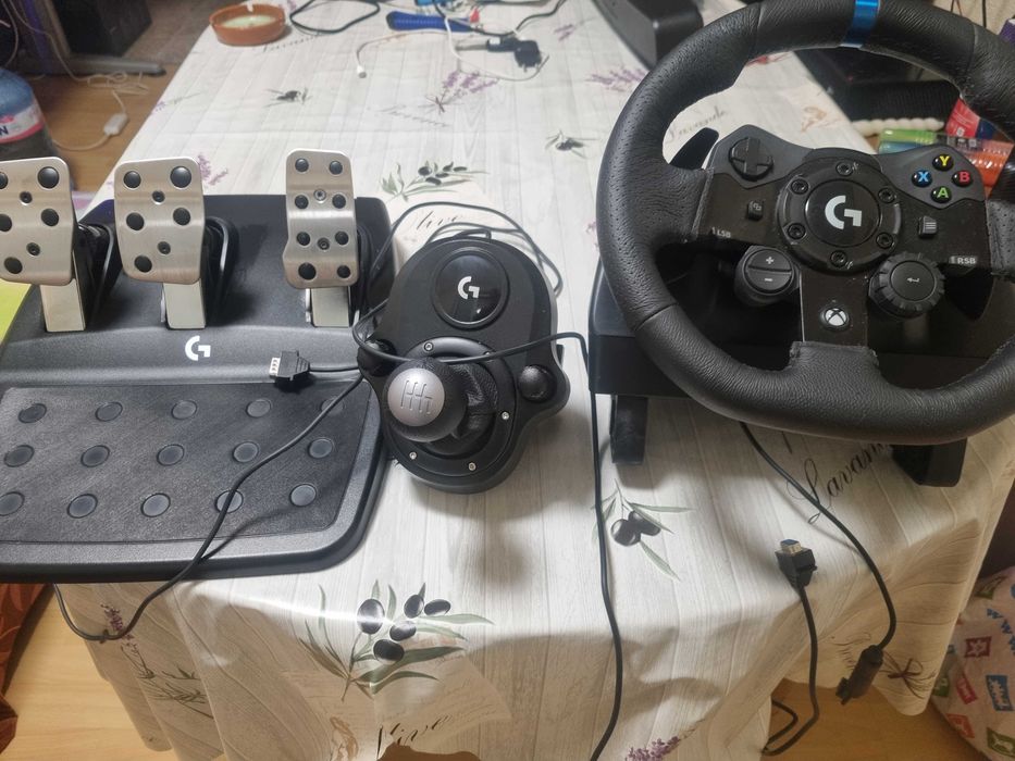 Logitech G923 + Shifter | Почти нови | Гаранция | Преглед и тест