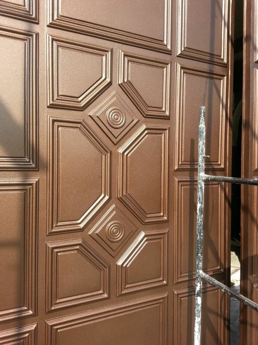 Покраска Ворот. Ремонт ворот.