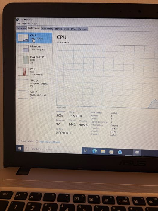 Laptop ASUS A540L