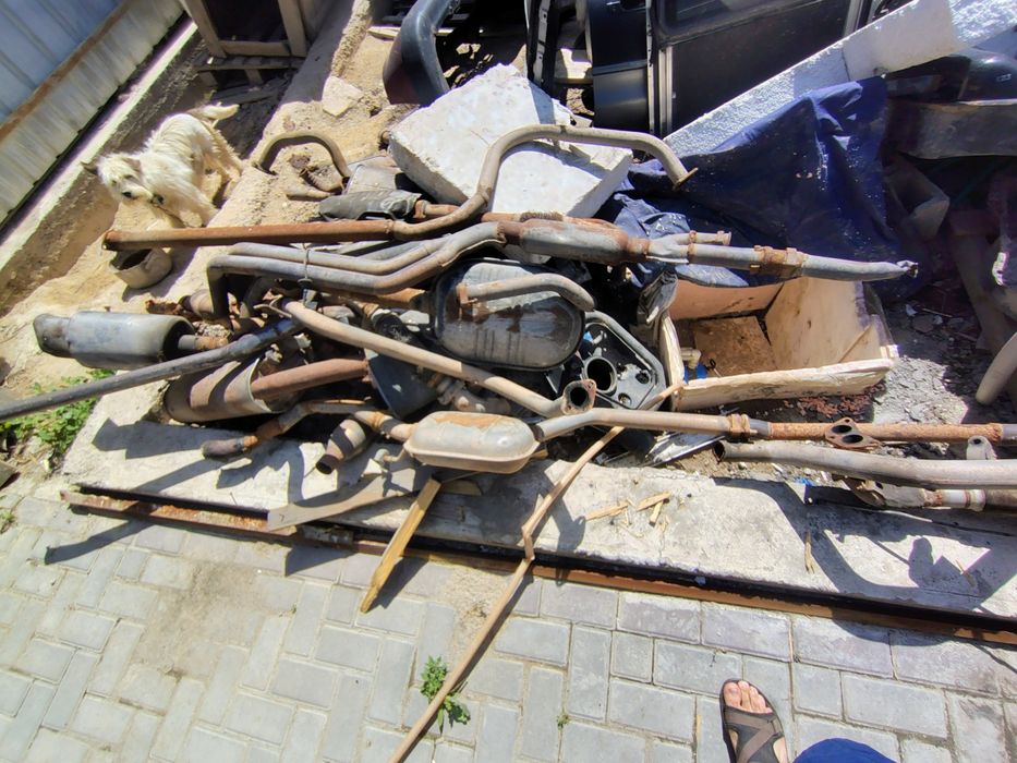 Глушителя разные на разные машины