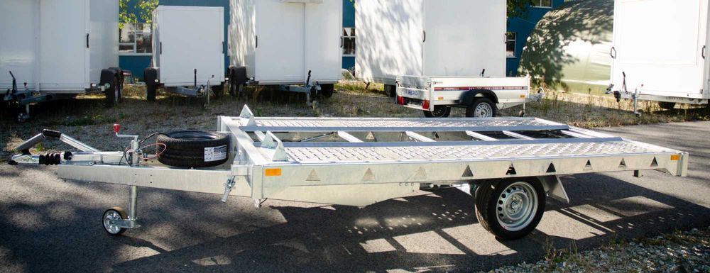 Remorca Platforma AUTO 1800 Kg fabricata in RO, carte RAR