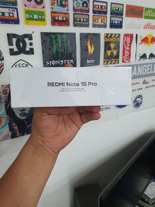 Yangi Redmi Note 15 Pro (8/256 GB, 6500 mAh) – Yangi, qutida!