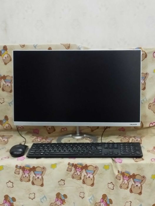 24 IPS МОНОБЛОК кампютер\\ 4GB\\ M2-256GB\\ Эк-24IPS - безрамка
