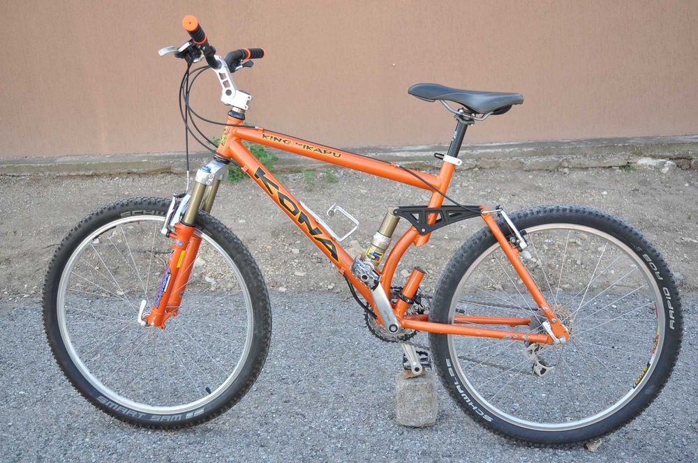 Kona King Kikapu-Deore XT-мекица 26- алуминиев велосипед