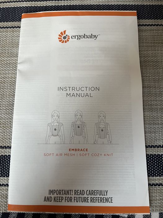 Рюкзак-кенгуру с рождения