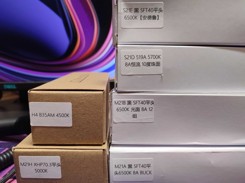 Convoy M21A с luminus sft40 6500K,  2500lm+, 8A buck