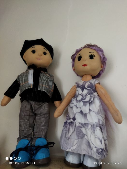 Кукла ручной работы. 30 см