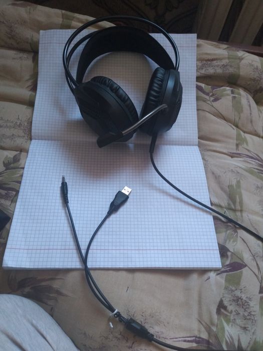 Наушники игровые кабельный