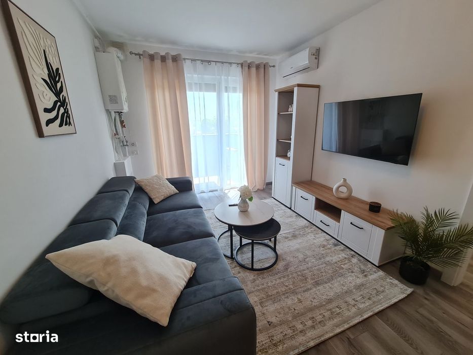 Inchiriez ap.2 camere ADORA PARK 7, NOU, Lux,Parcare, 2Smart Tv,Balcon
