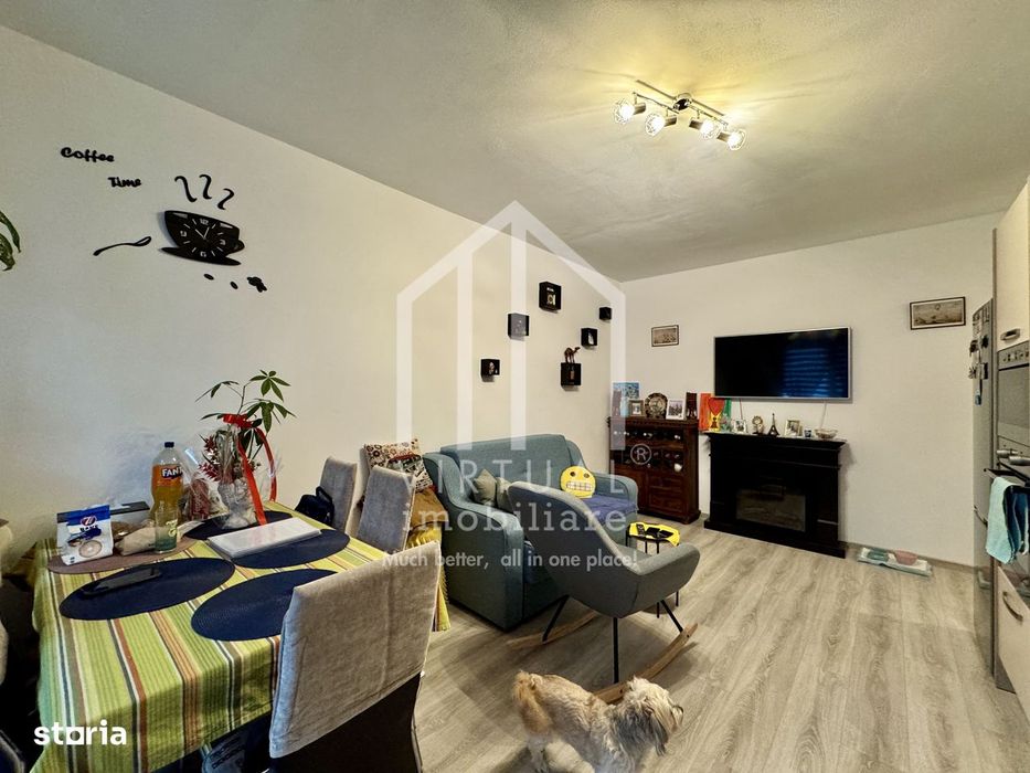 Apartament cu 3 camere, 54mp utili+balcon, etaj 2/3, Selimbar
