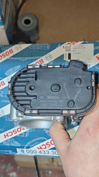 Заслонка BOSCH оригинал , SinoTruk , HOWO CNG