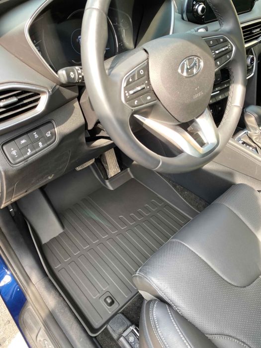 3D коврики (полики) салона Hyundai Santa-Fe (2018-)