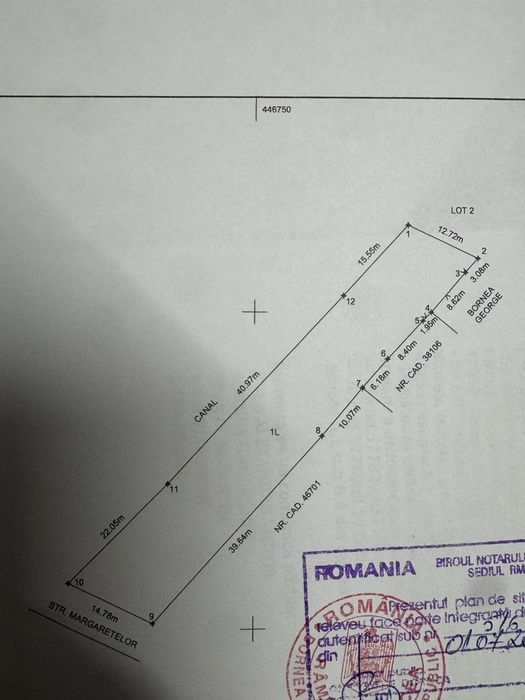 TEREN 1.000 MP IN CARTIERUL BUDA – Ramnicu Valcea | Utilitati complete