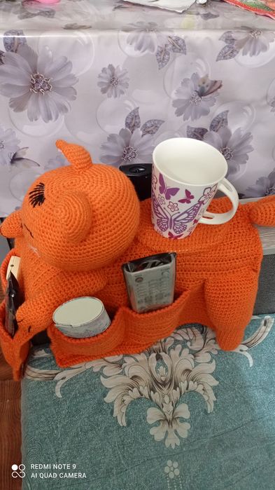 Диванный органайзер Рыжий кот