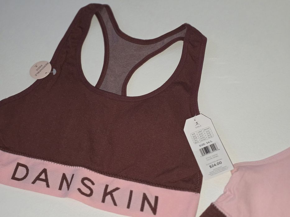 Set bustiere sport cu pernițe detașabile, Danskin