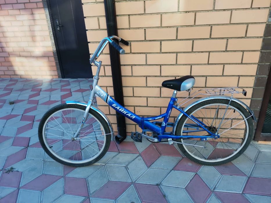 Велосипед б/у синий