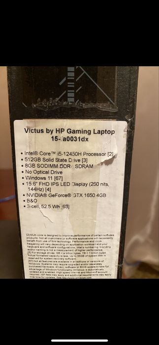 Ноутбук Victus HP