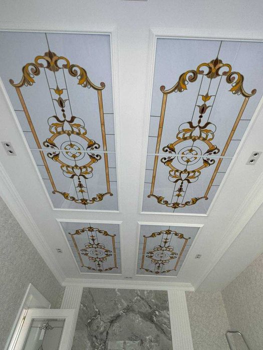 POTOLOK Gulli oyna vitraj orgsteklo patalok