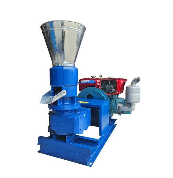 Masina de peletat cu motor Diesel MKL-229 Capacitate de producție până la 150 kg/oră