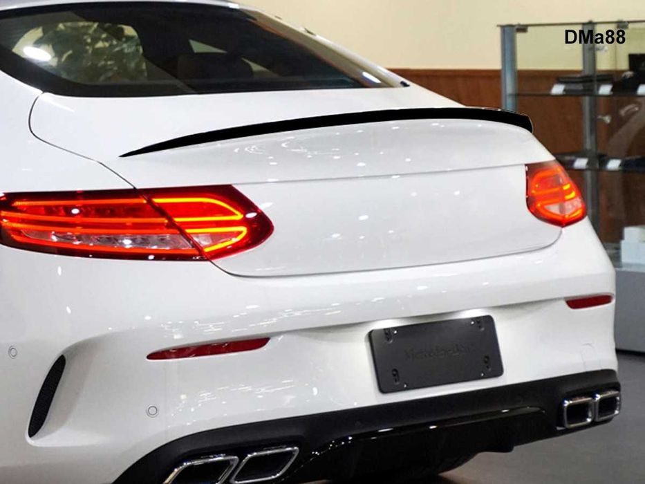 Лип Спойлер Багажник Капак Mercedes AMG C Coupe W205 Мерцедес В205 Ц