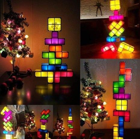 TETRIS, lampa de veghe