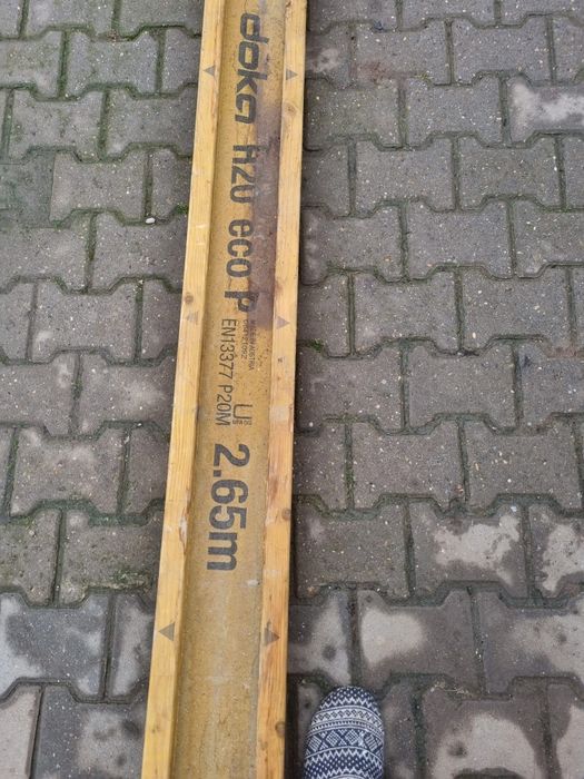 Grinzi Doka h20 -2.65m- In stare foarte buna