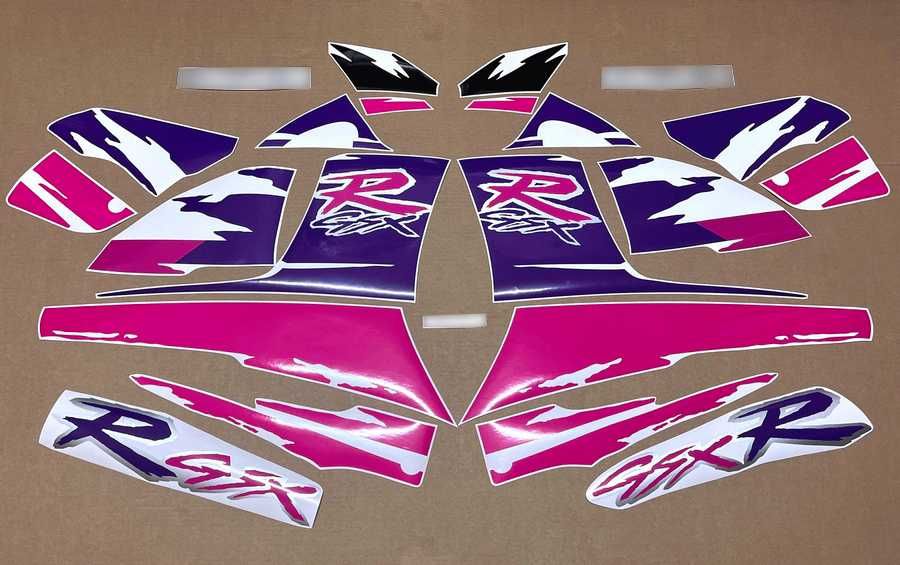 Стикери Сузуки 750 GSXR 1990-1993г. лепенки Suzuki ГСXР графики 1992