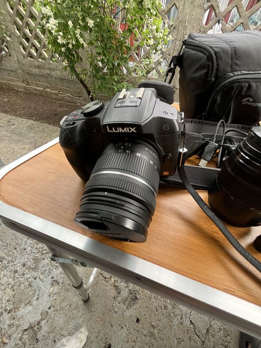 Kit foto Panasonic Lumix DMC-G6 body+2 obiective / schimb cu mtb, etc
