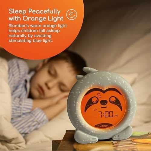 Нов Детски часовник за сън с 2 фази будилник USB лампа стая дете