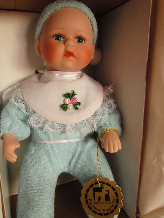 cadu rar papusa Collectable Doll Baby Boy Reinart Germania'80