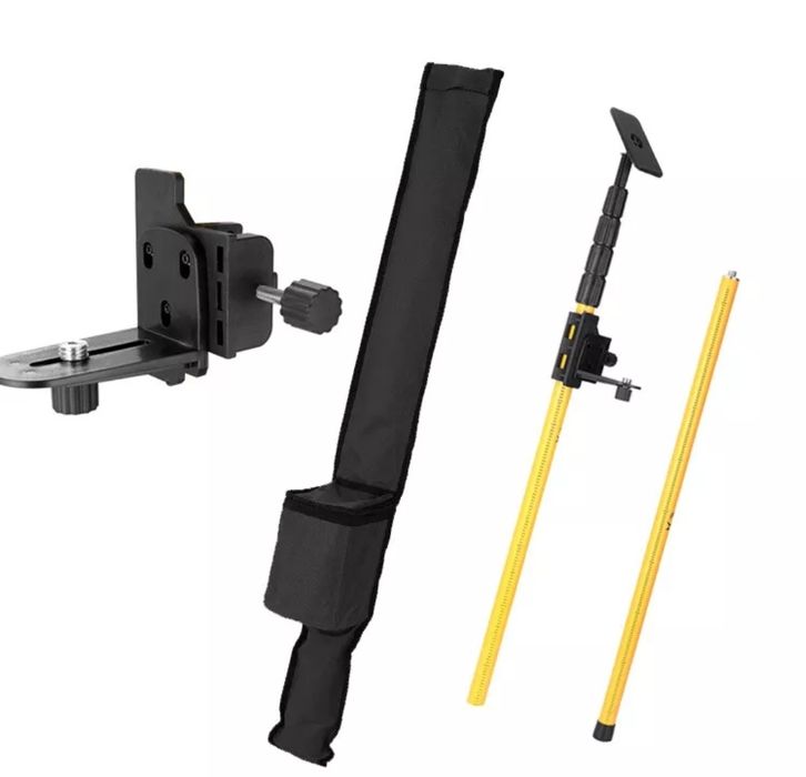Телескопична подпора със стойка /прът за лазерен нивелир 280 см.