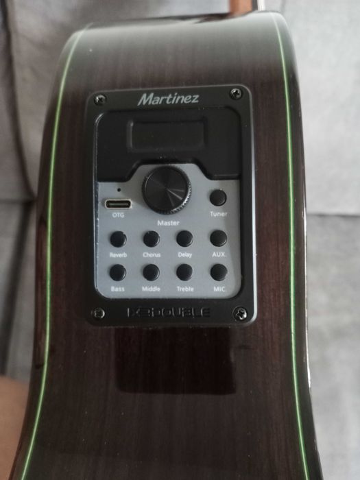 китара електро класика фламенка Martínez MF5CE