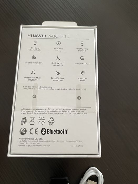 Huawei WATCH Fit 2 Active черный