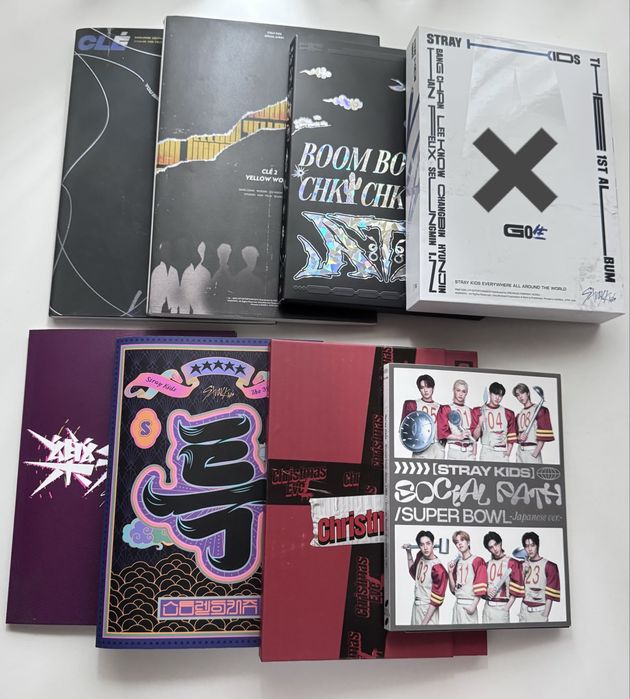 Kpop Stray Kids картички и албуми