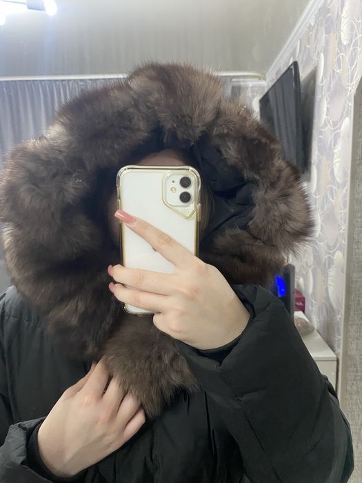 Куртка с натуральным песцом