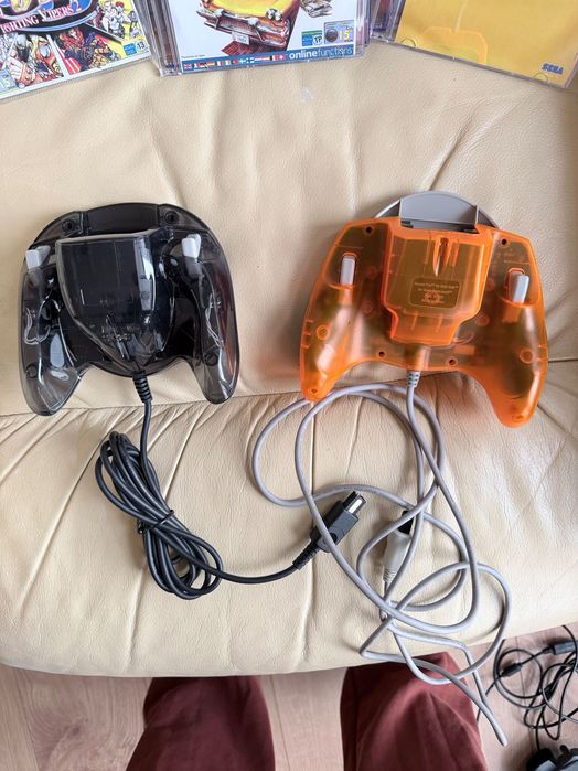 SEGA Dreamcast Crystal Orange