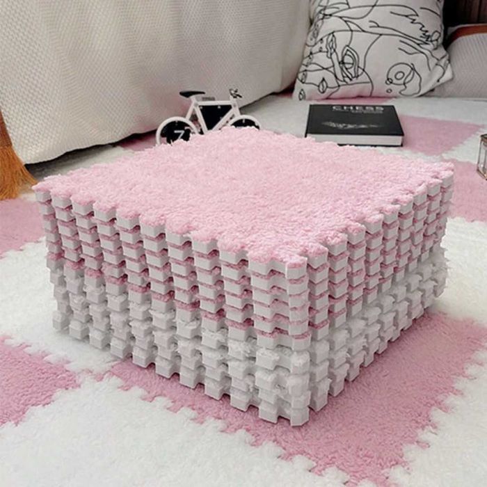 Мек килим пъзел от 10 части 1кв .м