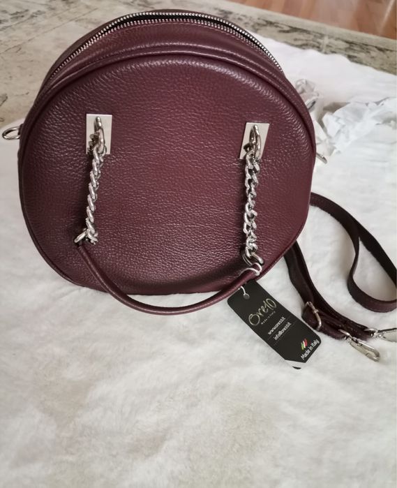 Geanta piele naturala