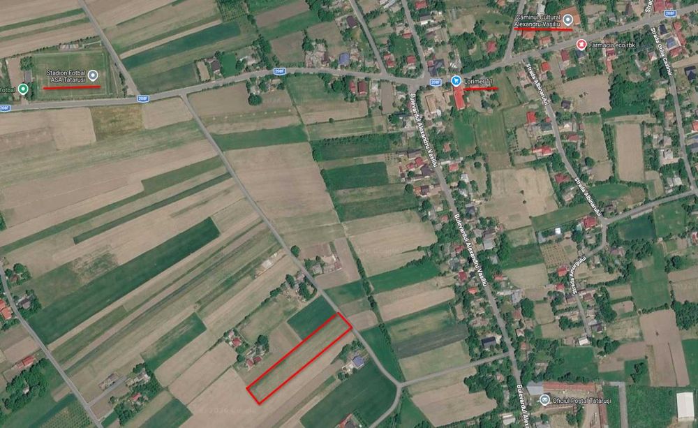 5400 mp intravilan construibil, 30m deschidere, Curent la teren, CU eliberat, Bucovina Mica Iasi