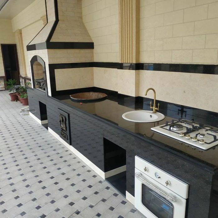 Строим летние кухни,очаги под ключ. Облицовка