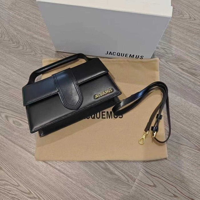 Geantă Jacquemus Le Bambino Neagra din Piele Naturala