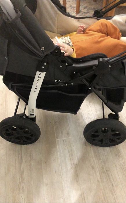 Детское кресло качалка и коляска