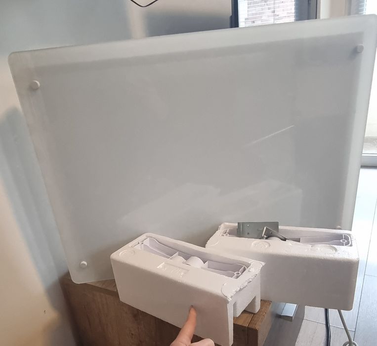 Стъклен конвектор Klarstein 1500w